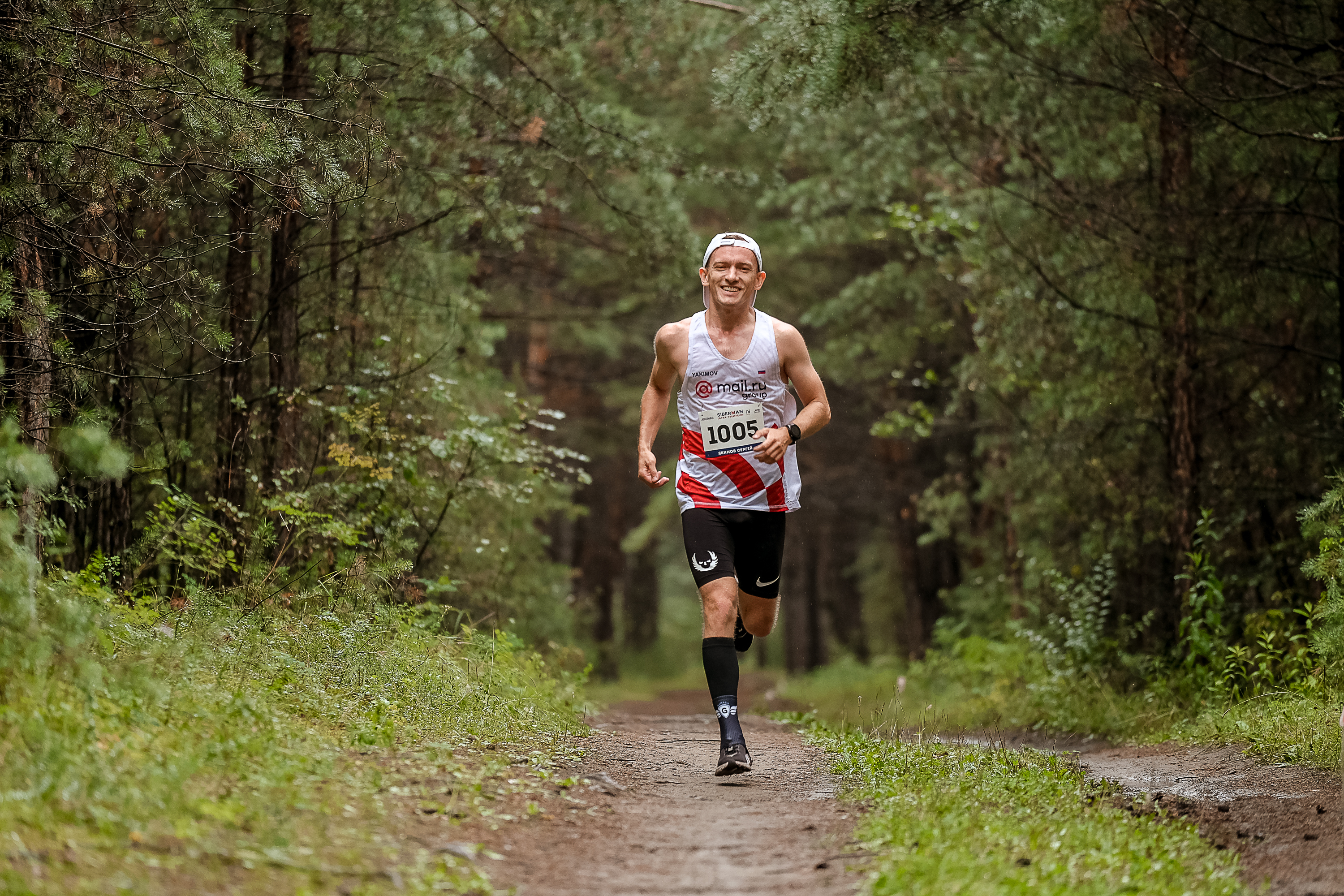Победитель бегового этапа Якимов Сергей